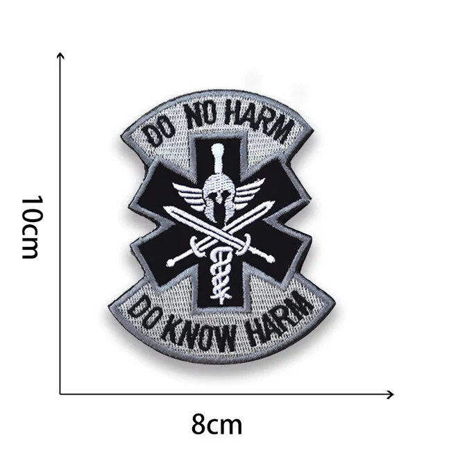 WARAGOD Do No Harm The Vintage Totem Legion Symbol vezeni našivak 05