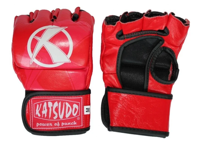 Katsudo Challenge MMA rukavice, crvene S