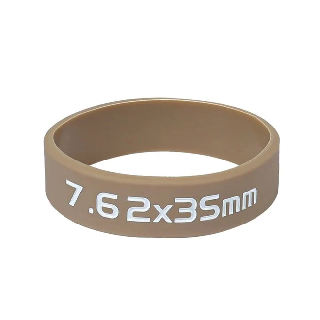 Leguon Torque 7.62 mm gumena traka za označavanje okvira, Coyote bijela