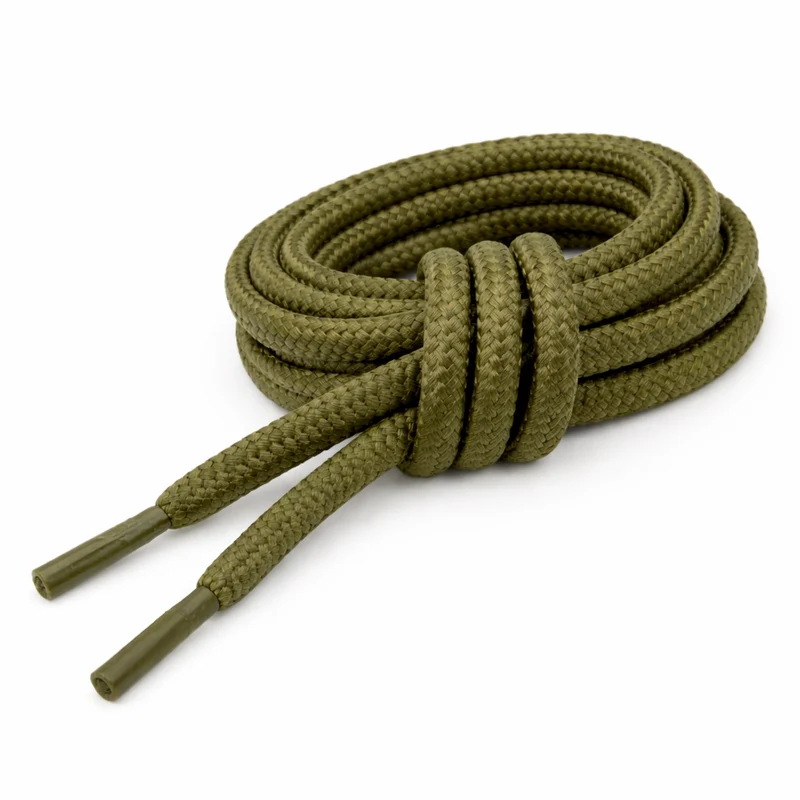 WARAGOD Warstrap Round vezice za cipele, maslinasto zelene 150cm