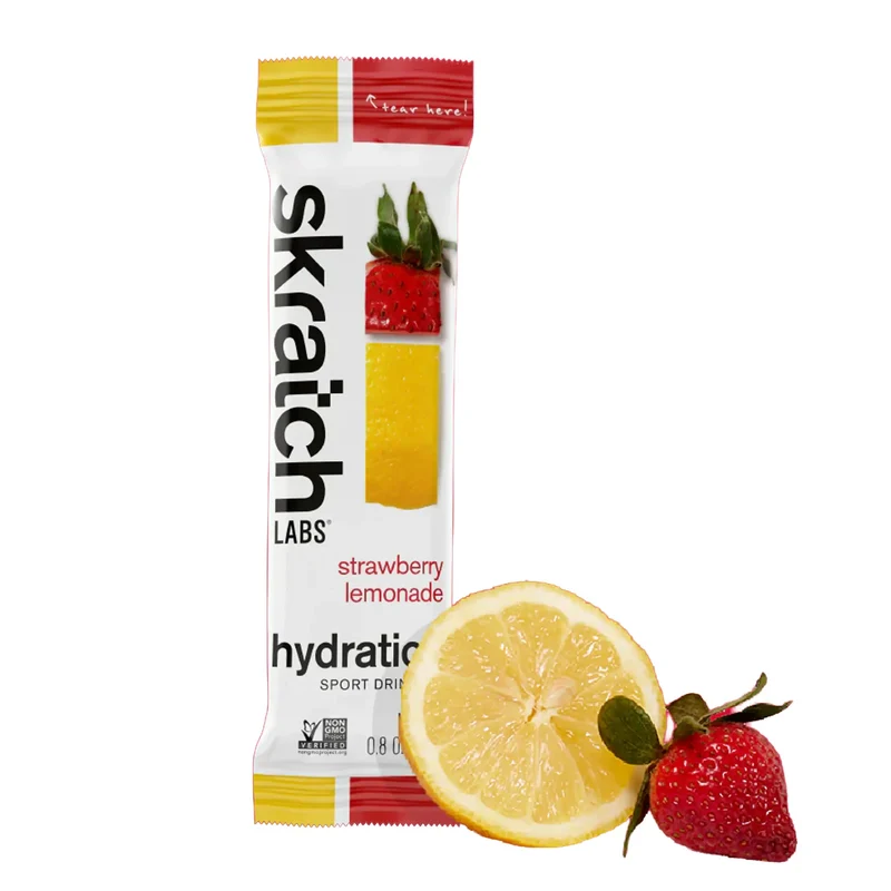 Skratch Labs Hydration Sport Drink Mix Strawberry Lemonade