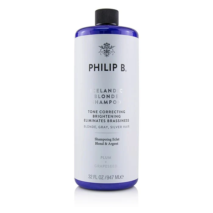 Icelandic Blonde Shampoo (tone Correcting Brightening Eliminates Brassiness - Blonde, Gray, Silver H - 947ml/32oz