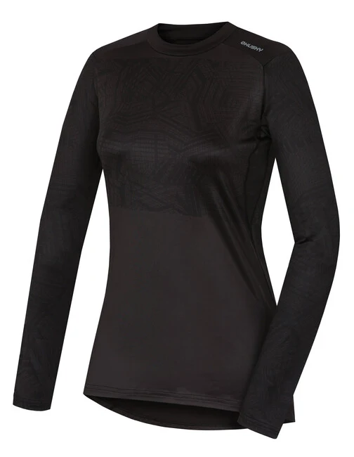 HUSKY Active Winter Termo rublje majica ženska s dugim rukavom, crna XL