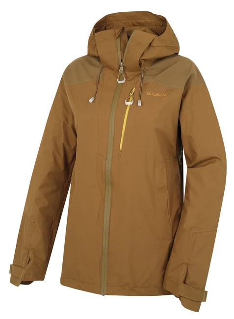 HUSKY Nicker jakna hardshellova ženska, tamno khaki XL