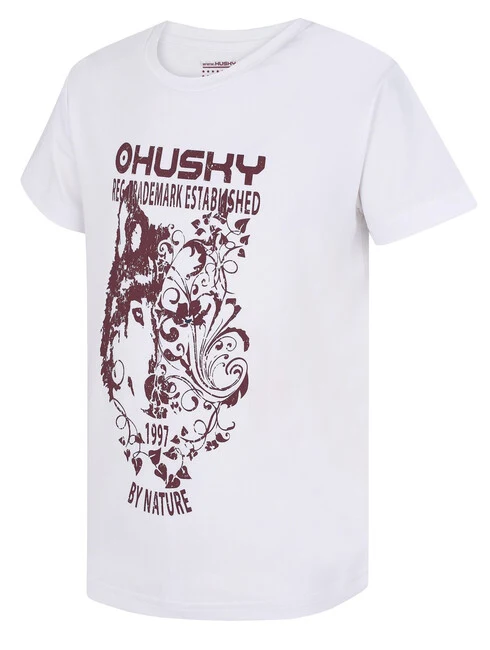 HUSKY Tash K funkcionalna majica dječja, bijela 134