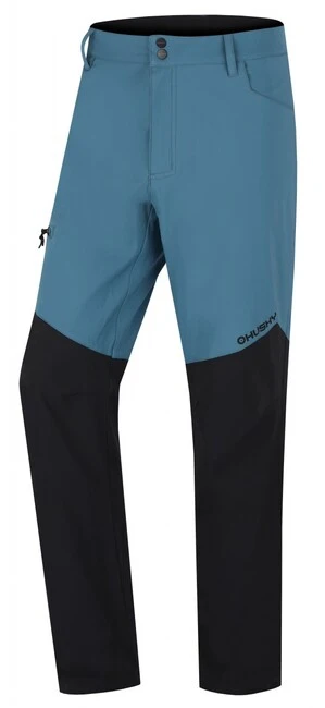 HUSKY Kavia muške hlače softshell, tirkizne/crne M