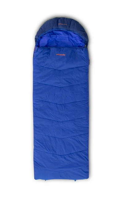 Pinguin Blizzard Junior PFM vreća za spavanje, plava Desna–150cm
