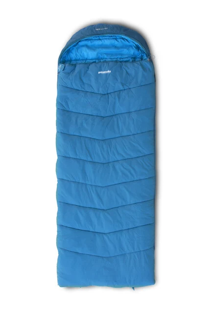 Pinguin Blizzard Wide PFM vreća za spavanje, plava Lijeva–190cm