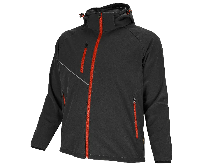 BENNON FORCE softshell jakna, crna/crvena M