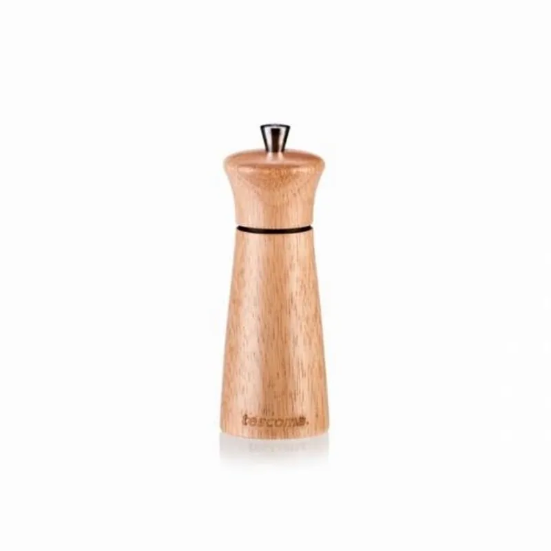Molinillo De Pimienta Y Sal 14 Cm Madera Virgo. Marca: Tescoma