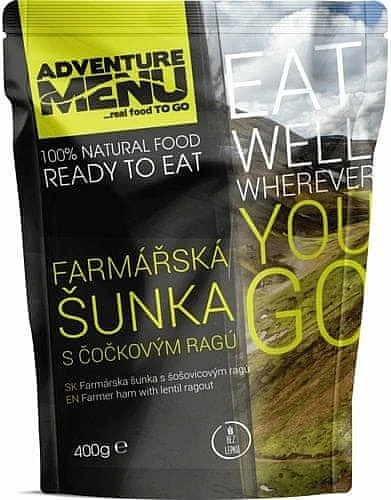Adventure Menu Seoska šunka s raguom od leće 400g