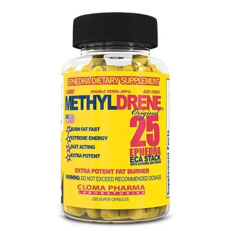 Methyldrene 25 Eph Eca Stack (100) - Cloma Pharma