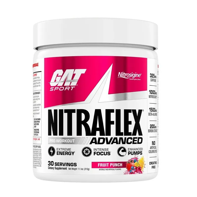 Nitraflex Advanced (30 Servings) Fruit Punch - Gat Sport