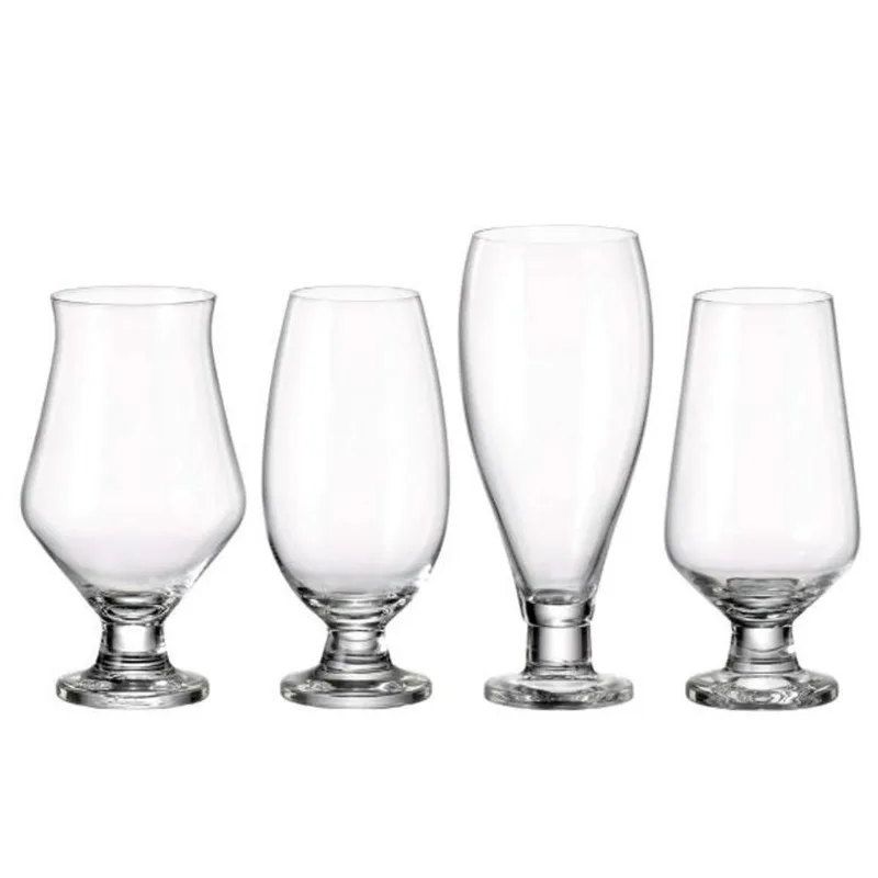 Jogo de taças para cerveja de cristal Banquet Maison Forine 4 peças