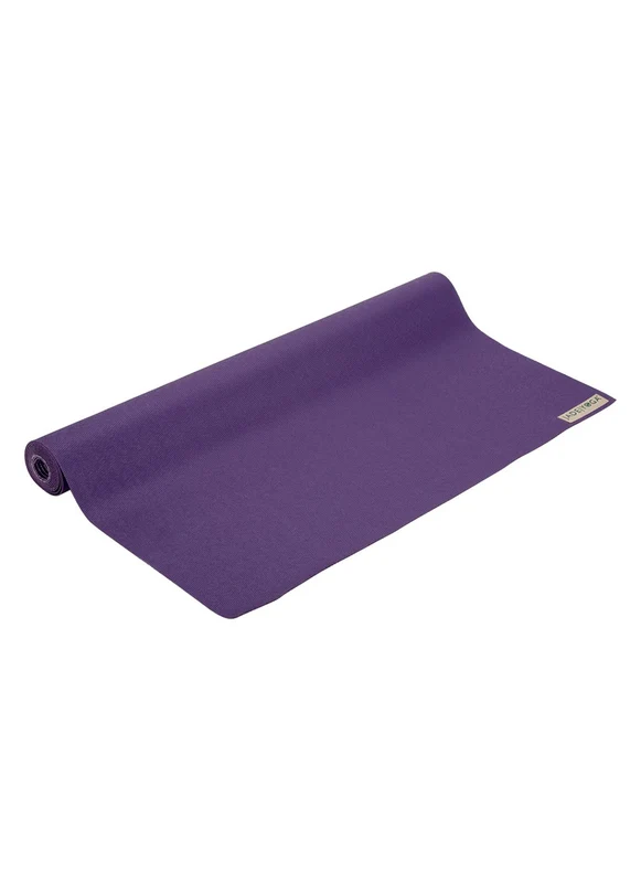 Jade Yoga Voyager Natural Rubber Yoga Mat 68" 1.5mm Purple