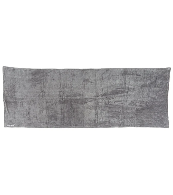 Jade Yoga Microfiber Yoga Mat Towel 72" Gray