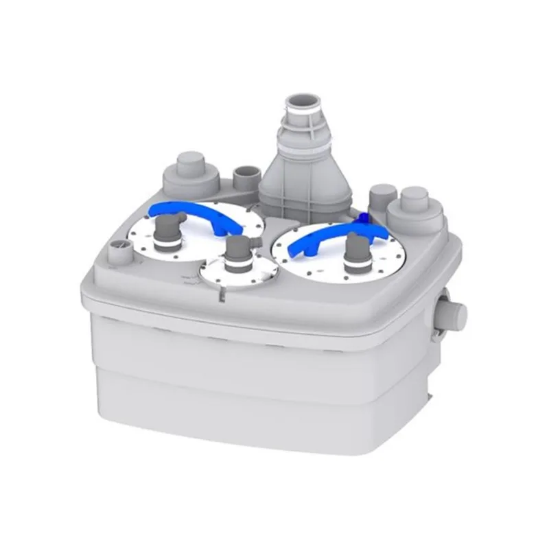 SFA Saniflo Sanicubic 2 Duplex Grinding Lift Station Pump - 38 GPM