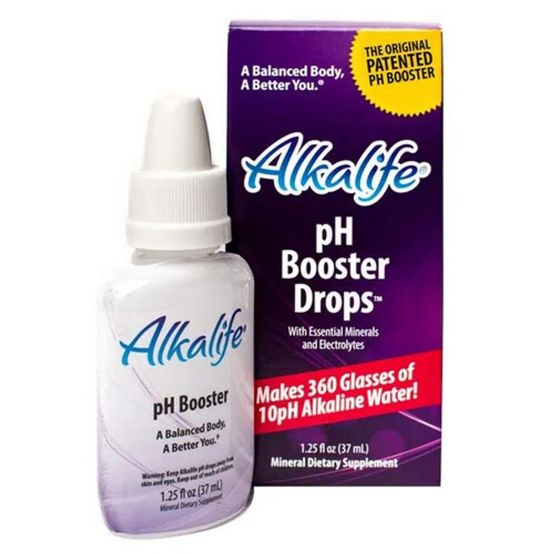 Líquido Reforçador De Ph Alcalino Gotas 1,25 Oz Por Alkalife