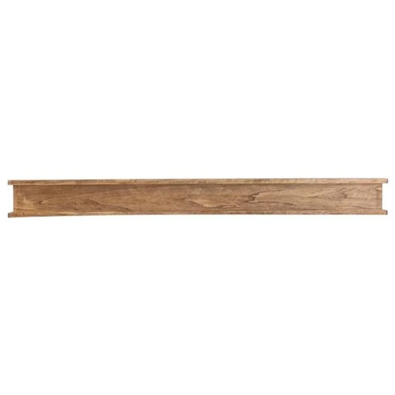 Dogberry Collections Cottage Fireplace Mantel 48 x 6 x 5.5-in - Aged Oak