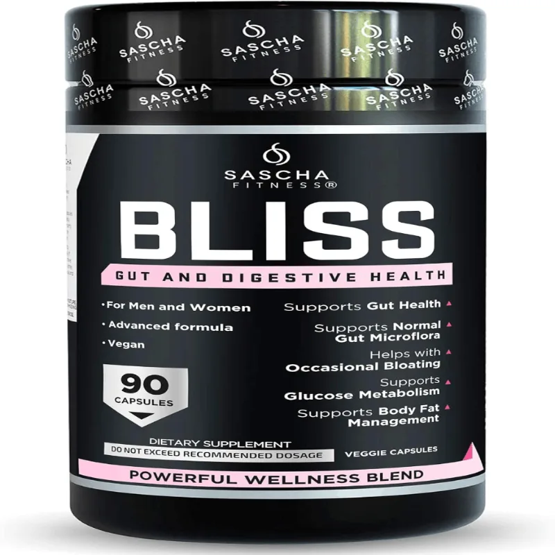 Bliss Salud Intestinal Digestiva Sascha Fitness 90 Capsulas