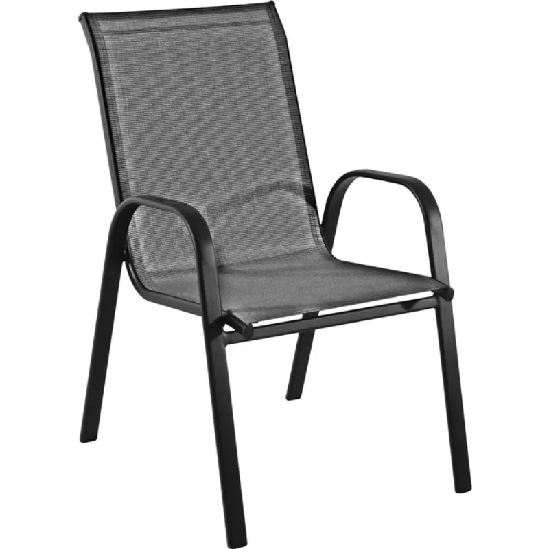 VALU+ Grey Steel Stackable Chair