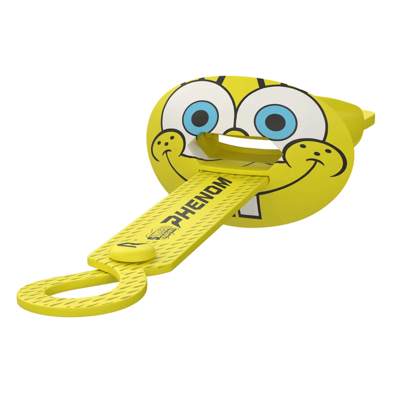 Phenom Elite Adult HexaFlow 4.0 SnapPlate Football Mouthguard Spongebob