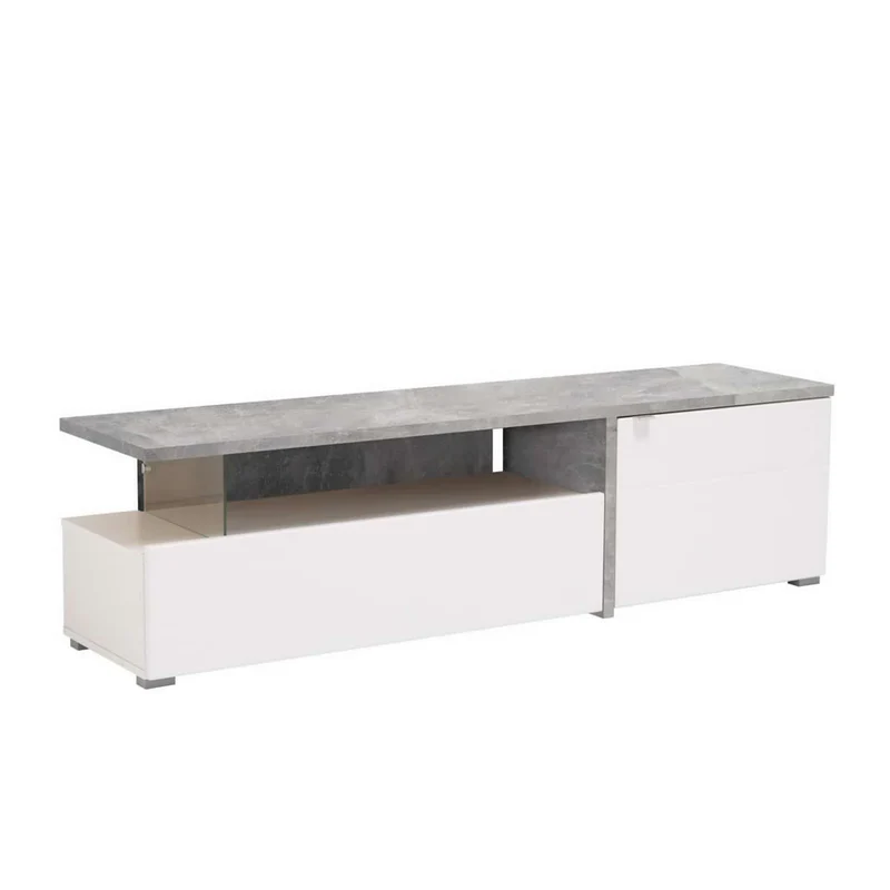 Mobile porta TV "Amelie" per interno 160,5 x 40 x 44,5h cm