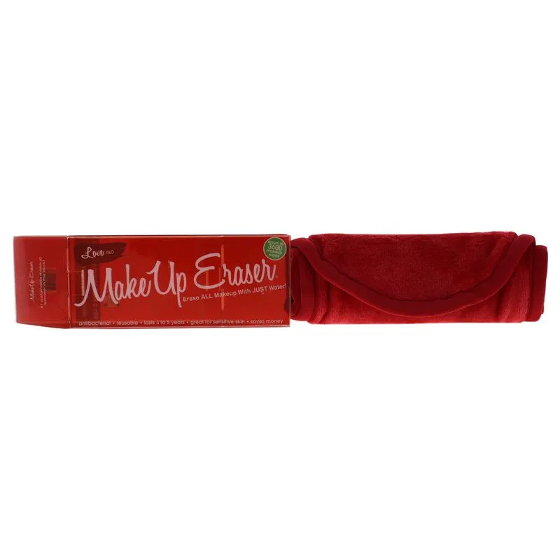 Pano De Borracha De Maquiagem Pano Removedor De Maquiagem Reutilizável Vermelho