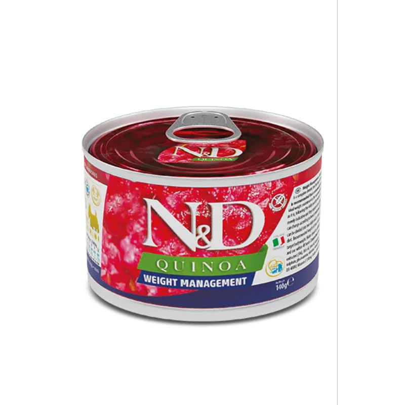 Farmina n&d quinoa adult mini weight management 140 gr