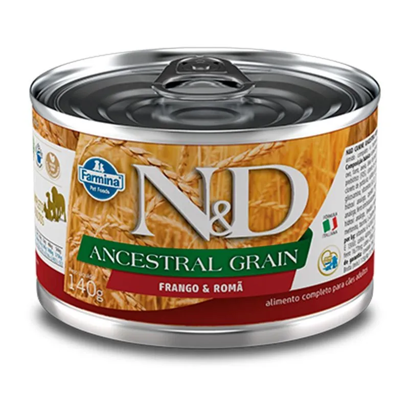 Racao Umida Nd Ancestral Caes Frango - 140g