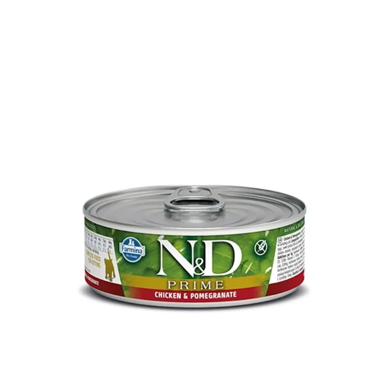 Farmina n&d prime kitten pollo e melograno 80 gr