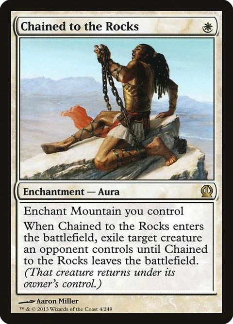 Chained to the Rocks (4) Non-Foil / Near Mint