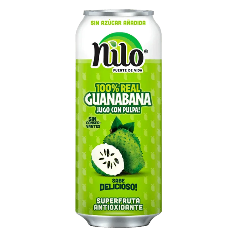Jugo de Guanábana con Pulpa|320ml Jugo de Guanábana con Pulpa Nilo 320ml