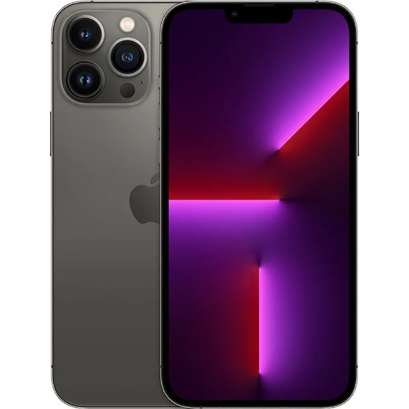 USADO: Apple iPhone 13 Pro Max 128GB iOS 5G Wi-Fi Tela 6.7'' Câmera Tripla 12MP + Sensor LiDAR - Grafite