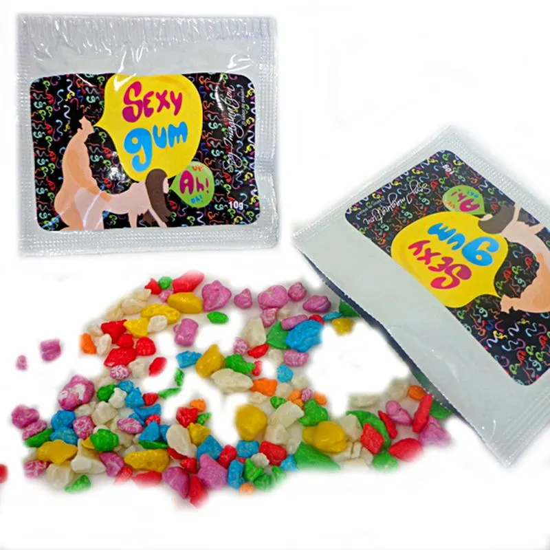 Sexy Gum Chiclete Sensual 10g Doces Sensuais Sexy Imagination - Miess