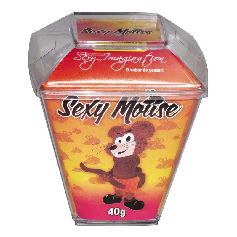 Sexy Mouse 40g Doces Sensuais Sexy Imagination - Miess