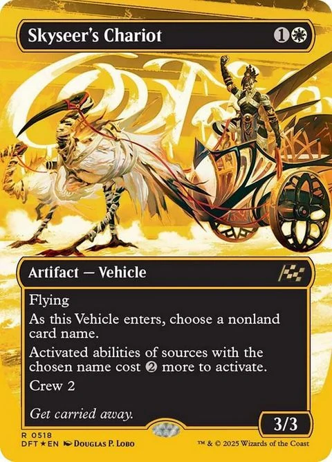 Skyseer's Chariot (518) - Boxtopper Foil / Near Mint