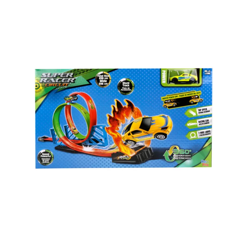 Pista 360 Con 2 Vueltas