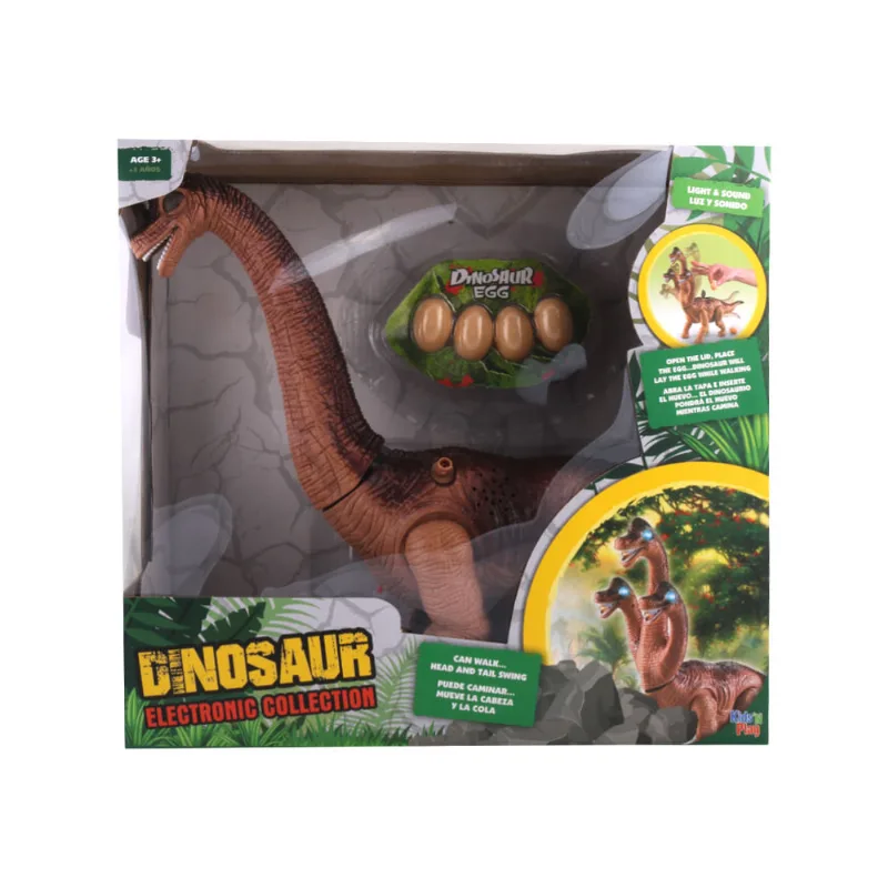 Dinosaurio C/luz Y Sonido + Accesorios