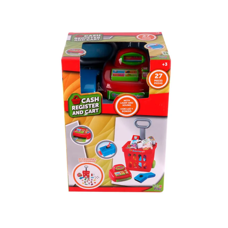 Set De Supermercado C/luz Y Sonido 27pzs