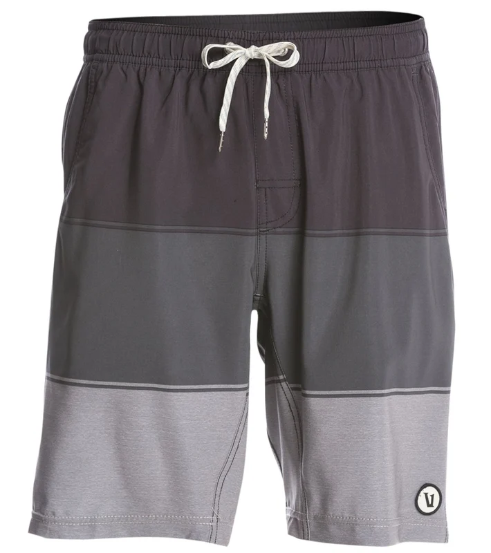 Vuori Men's Kore Color Block Yoga Shorts Grey Color Block / M
