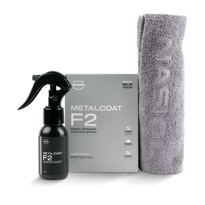 MetalCoat F2 Nanoproteção para Pintura Metais Plásticos e Lanternas 50ml Nasiol
