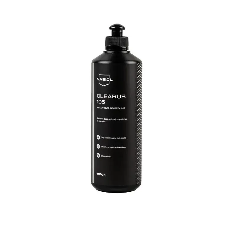 Composto Polidor Corte Pesado Clearub 105 Nasiol 500g