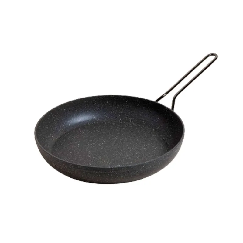 Sartén de aluminio antiadherente negro granito 24 cm