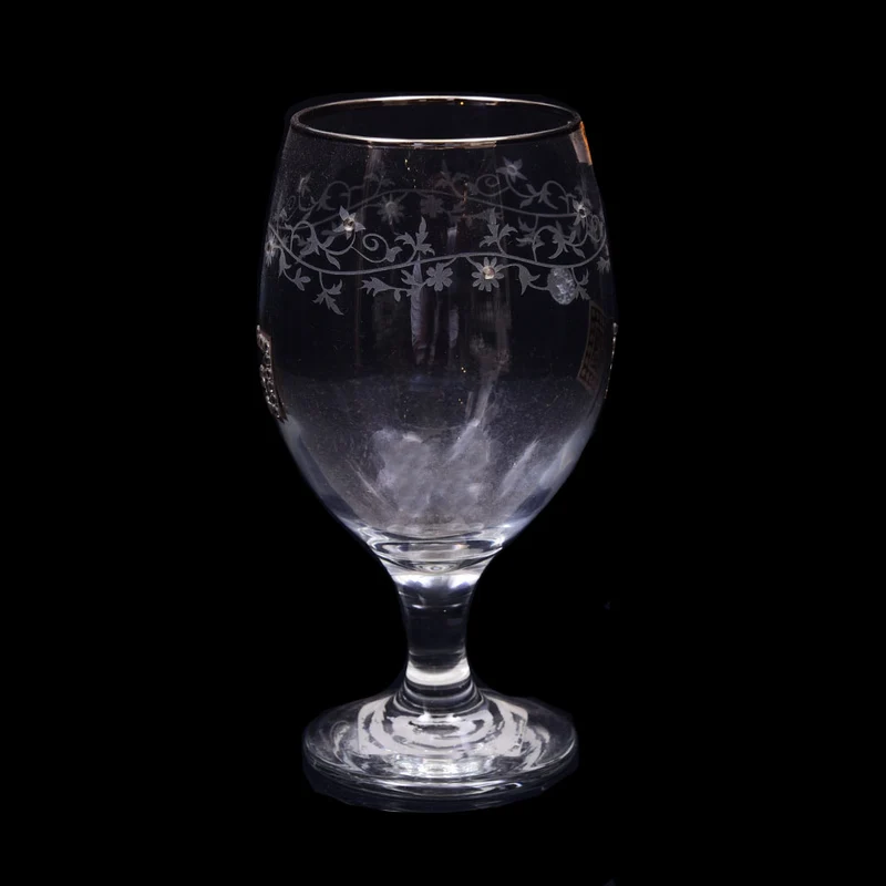 GLASS CANBA TRENDY PLATINUM 44417 BASIC (Pack of 6)