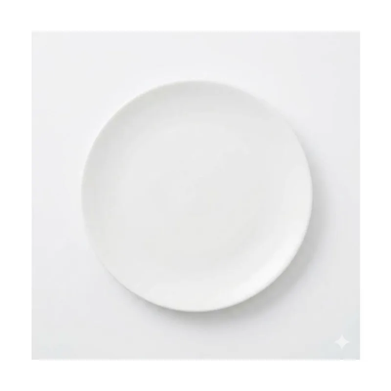 Plato postre 20 cm ege blanco