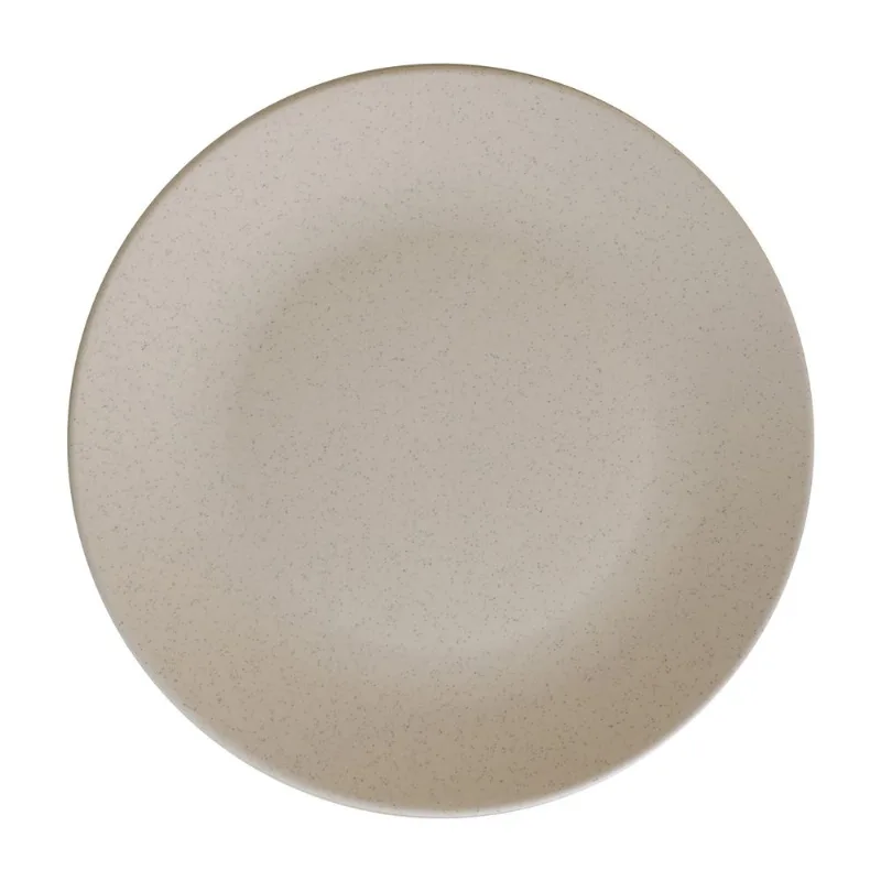 Plato playo Carrefour Home 26 cm matt cream h26