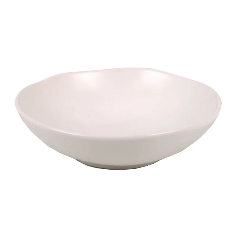 Plato Hondo Blanco Cerámica 25 Cm Matt