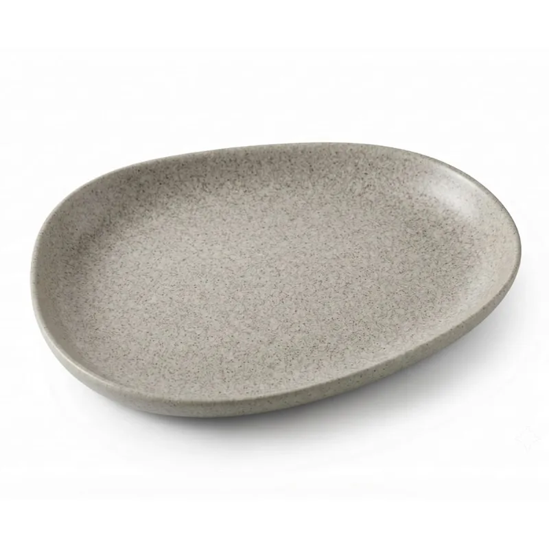 Plato Plato Tetra 30cm Cerámica Matt Grey