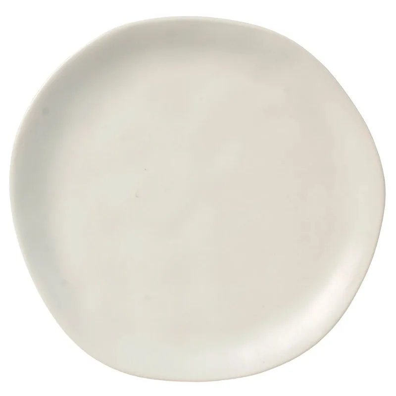 Plato playo Organic 007OC 26 cm crema